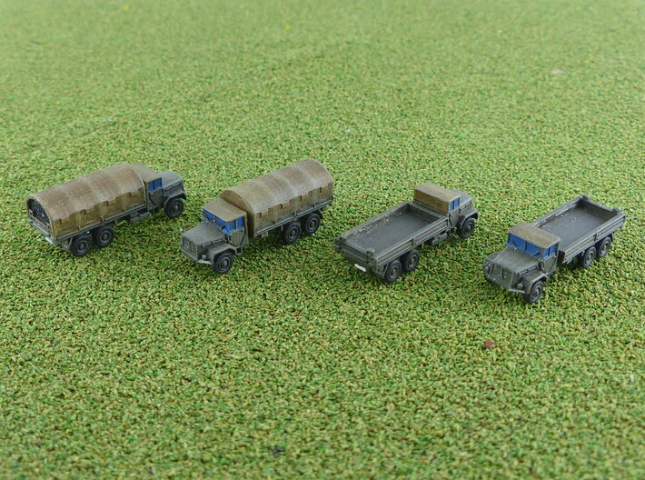 German 7to Truck KHD Jupiter Cargo 1/285 6mm 3d printed