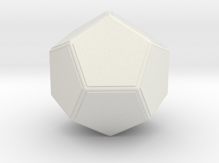 0847 Dodecahedron (Faces &amp; full color, 5 cm) 3d printed
