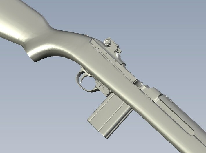 1/24 scale Springfield M-1 Carbine rifles x 5 3d printed 