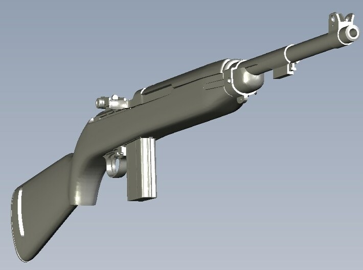 1/16 scale Springfield M-1 Carbine rifles x 3 3d printed 