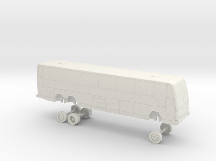 HO Scale Bus 2000 Prevost H3-45 Marin Airporter (1 3d printed