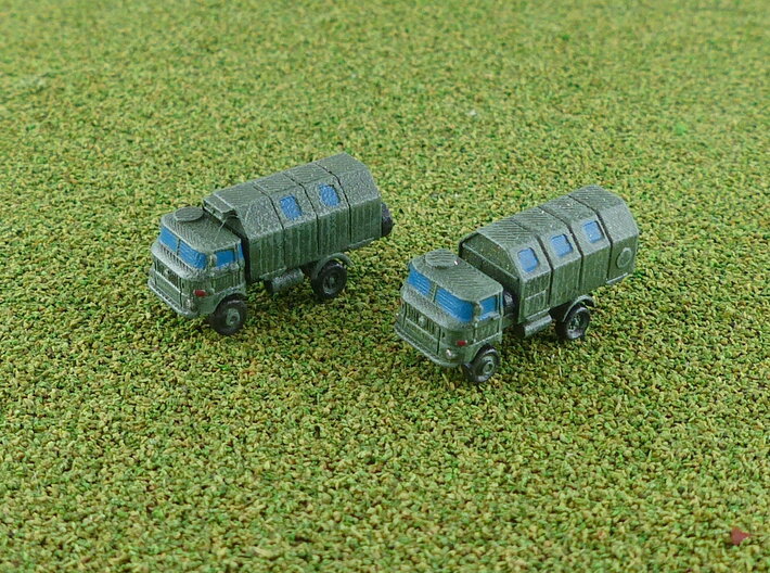 GDR IFA W-50 3to Truck w. Koffer / Box Body 1/285 3d printed