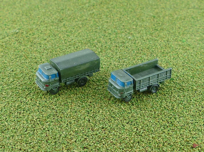 GDR IFA W-50 3to light Truck 1/285 3d printed