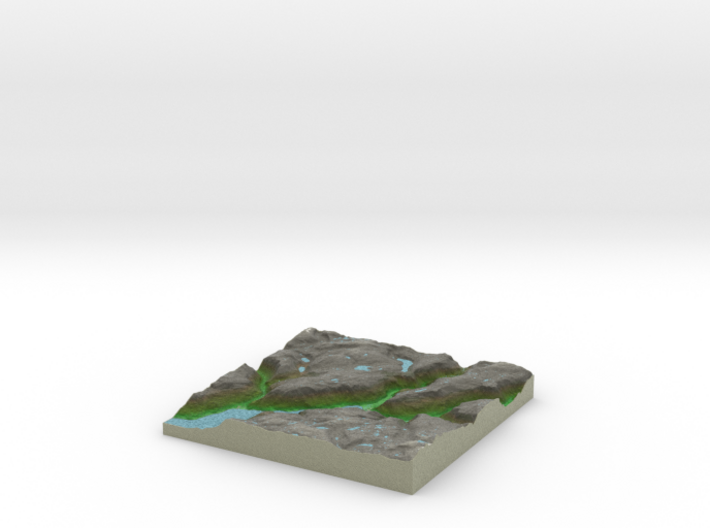 Terrafab generated model Wed Aug 06 2014 16:45:12 3d printed