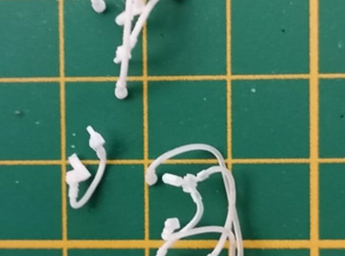 Rectifier heatsinks with wires Eaglemoss delorean  3d printed 
