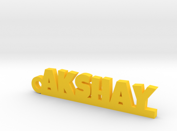 AKSHAY_keychain_Lucky 3d printed