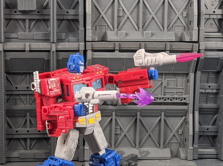 TF CW Combiner Blaster for Prime 3d printed 