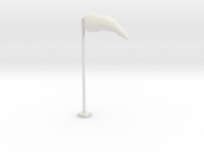 Airport Windsock and Pole 1/48 3d printed