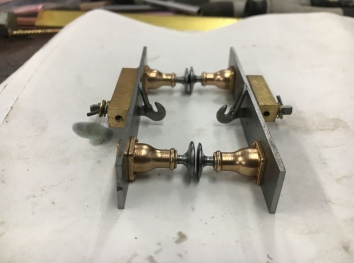 Standard NSWGR buffer stock for Engines and Tender 3d printed Completed assembly