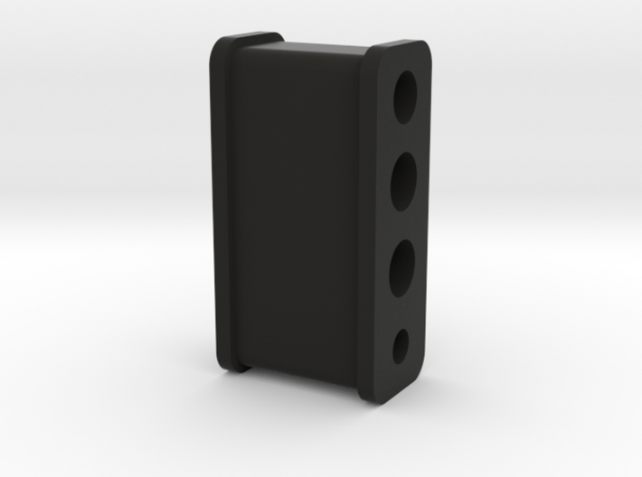 Fuel Line Insulator- 4 hole 3d printed