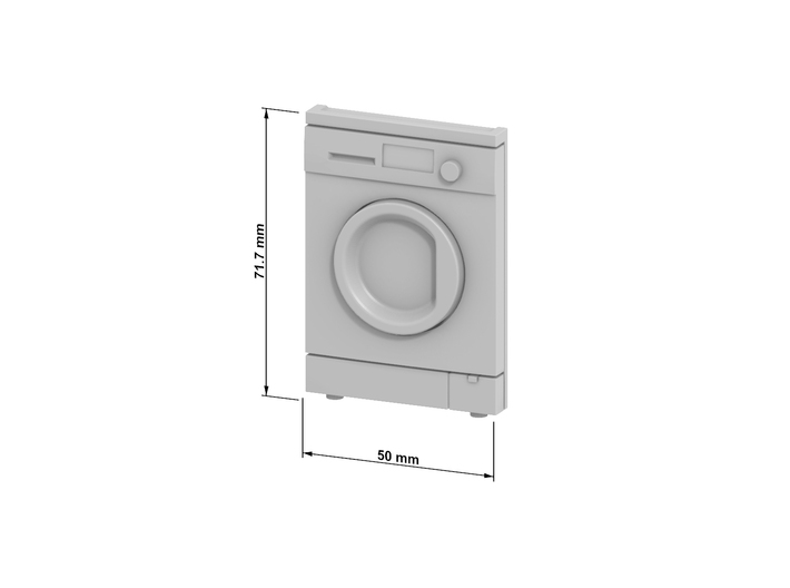 Washing Machine  02. 1:12 Scale 3d printed 