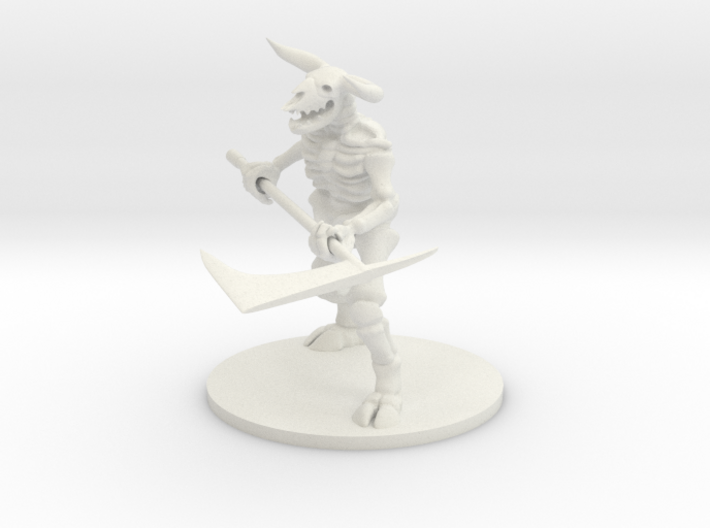Skeleton Minotaur 3d printed 