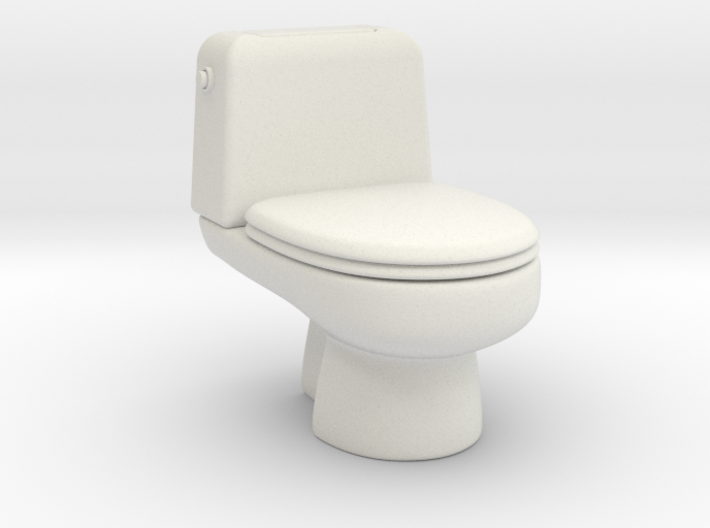 toilet 1/43 3d printed