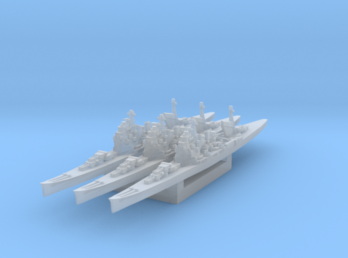 Takao class cruiser 1/4800 3d printed