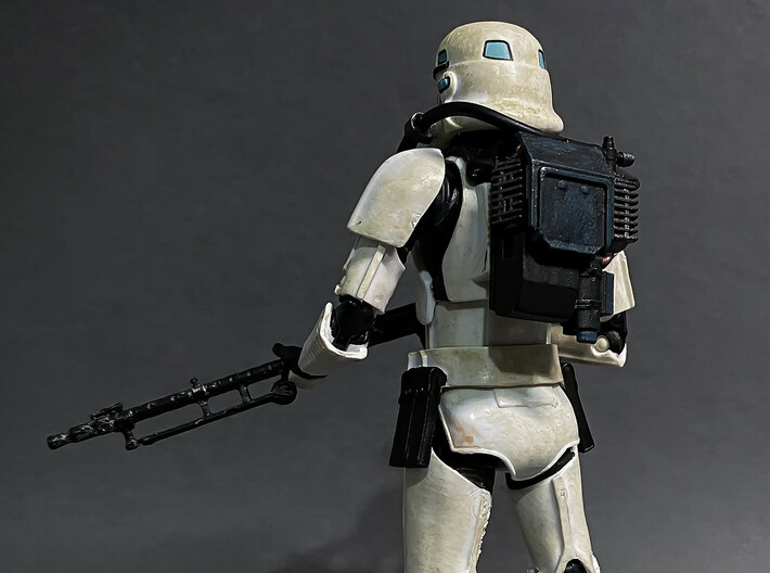 Star Wars Battlefront Backpack Magmatrooper  3d printed 
