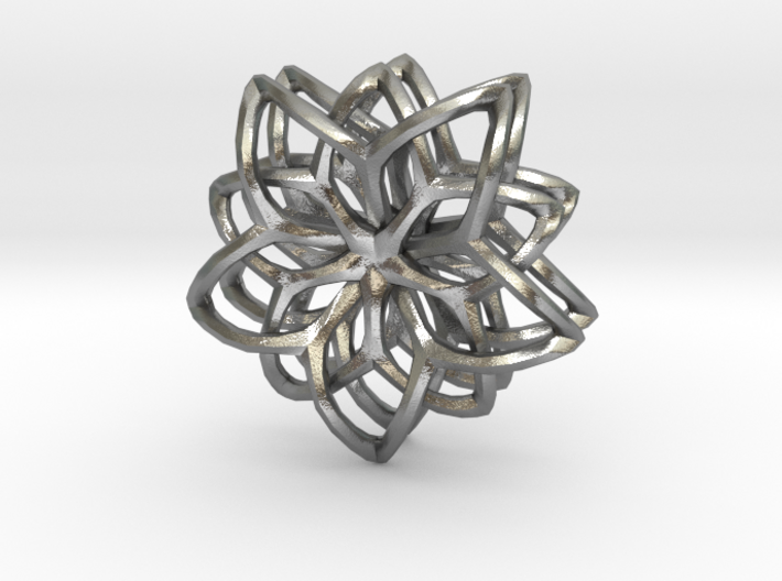 Flower Loops Pair 3d printed