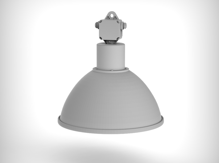 Industrial Lamp 01. 1:12 Scale 3d printed