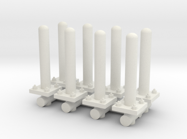 Safety Poles (x8) 1/56 3d printed