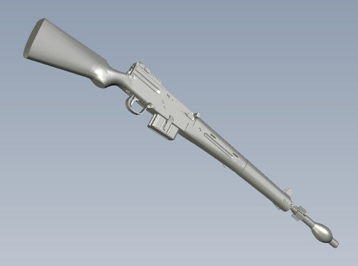 1/12 scale MAS-49 rifles & AP Mle-48 grenades x 5 3d printed 