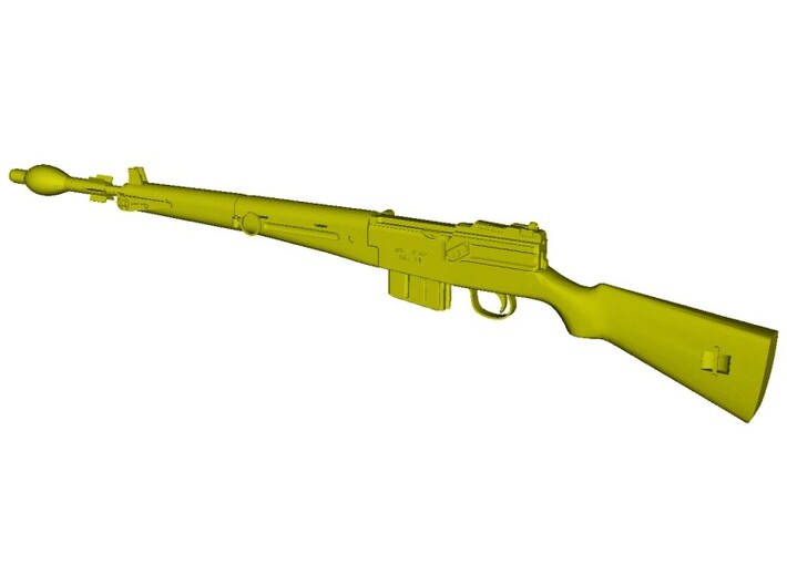 1/12 scale MAS-49 rifle &amp; AP Mle-48 grenade x 1 3d printed