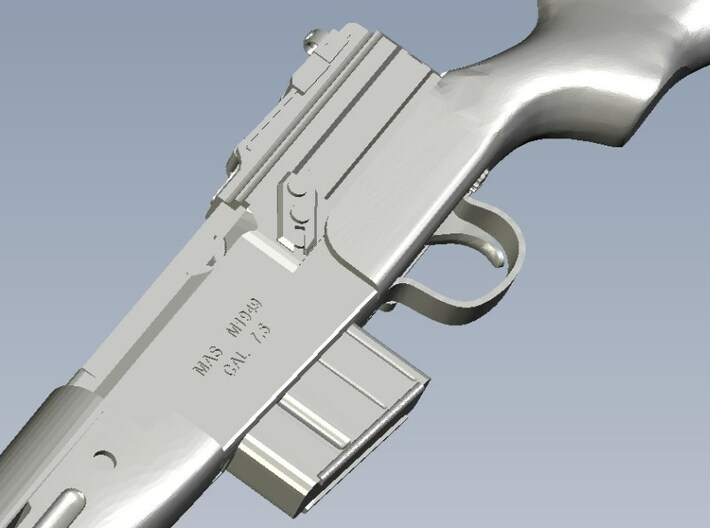 1/15 scale MAS-49 rifles x 3 3d printed 