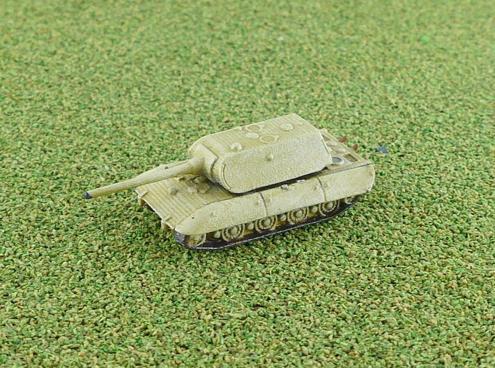 E-100 Heavy Tank Maus-Turret Variant 1/285 6mm 3d printed
