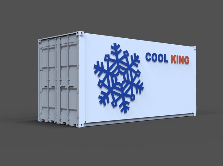 Cooling Container 20ft  3d printed 