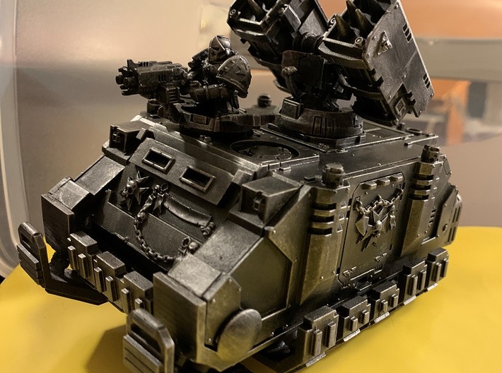 Rhino-Chassis Grav Conversion Kit 3d printed (Awesome Templar Whirlwind not included)