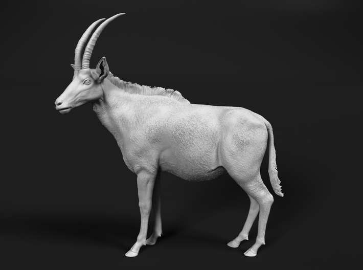 Sable Antelope 1:72 Standing Female 2 3d printed