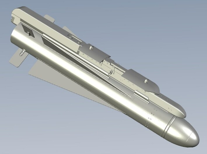 1/18 scale AGM-65 Maverick missiles on LAU-117 x 2 3d printed 