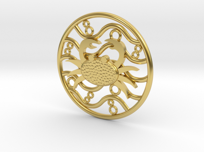 Zodiac -Water Signs- Cancer 3d printed