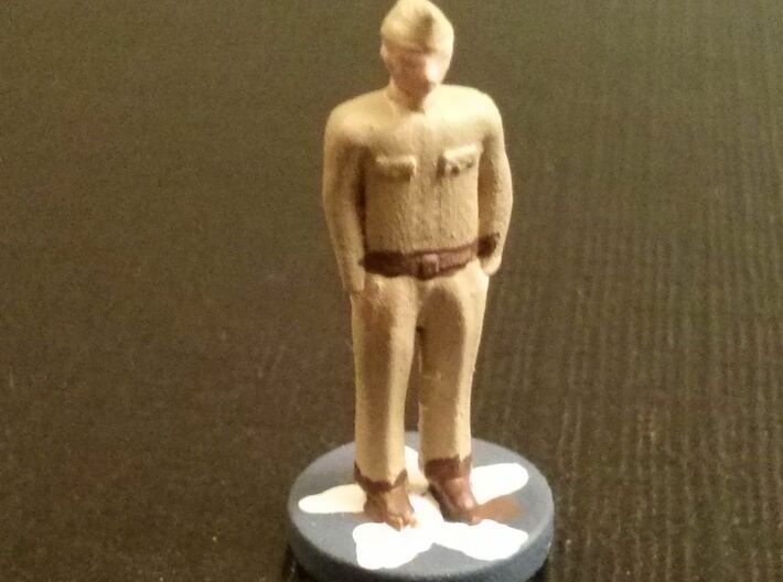 Leaders: USA 3d printed Admiral Halsey. Pieces sold unpainted.
