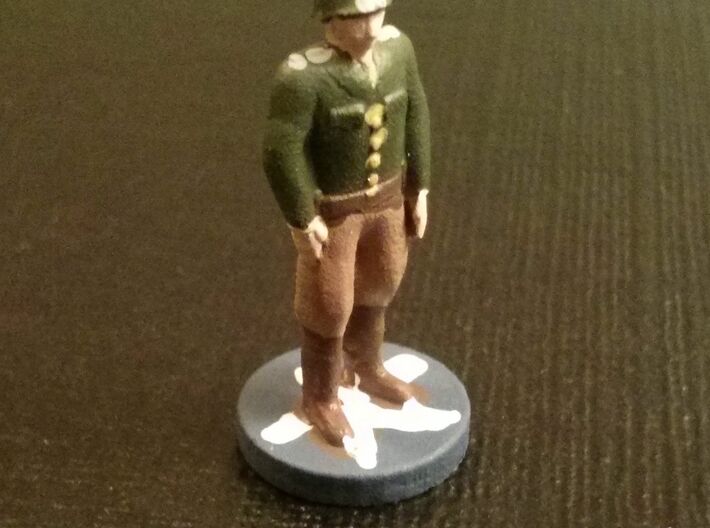 Global Set (no base) 3d printed Patton. Pieces are sold unpainted.