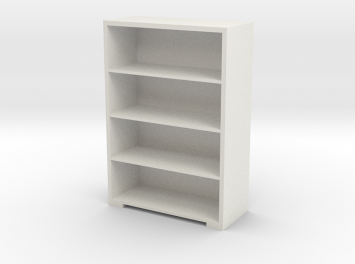 Bookshelf (9.2x6.4x2.8) 1/24 3d printed