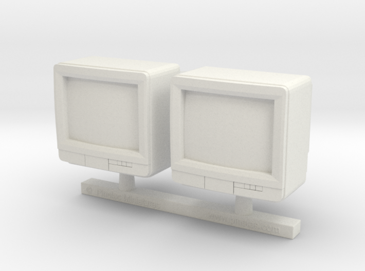 90's TV. 1:24 Scale 3d printed 