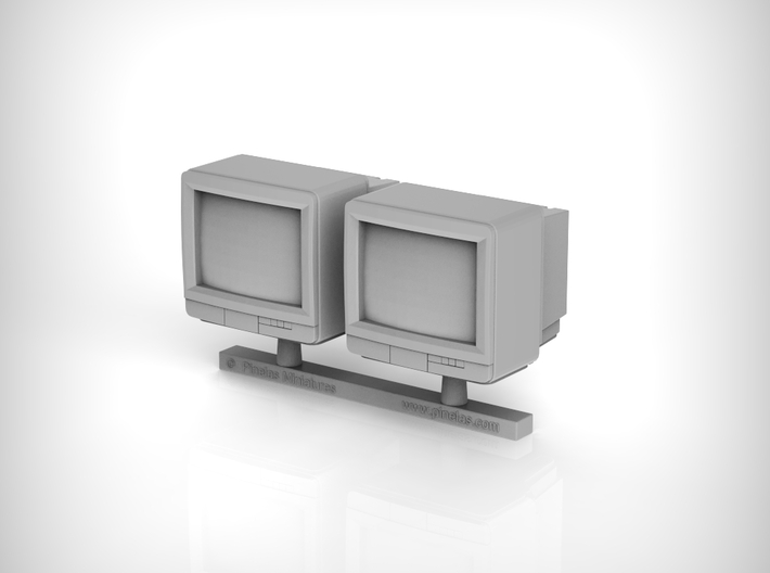 90's TV. 1:24 Scale 3d printed