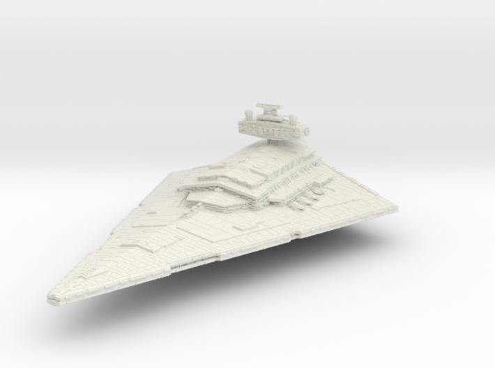 1/13000 Imperial I-class Star Destroyer 3d printed