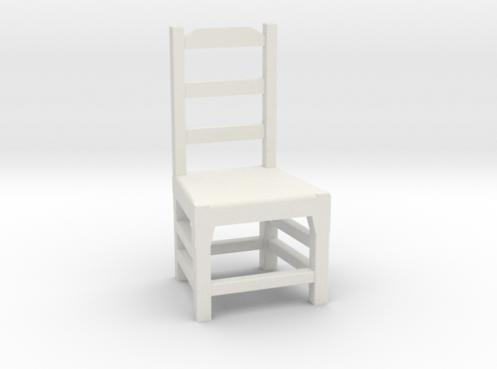 1:48 Simple Dining Chair 3d printed