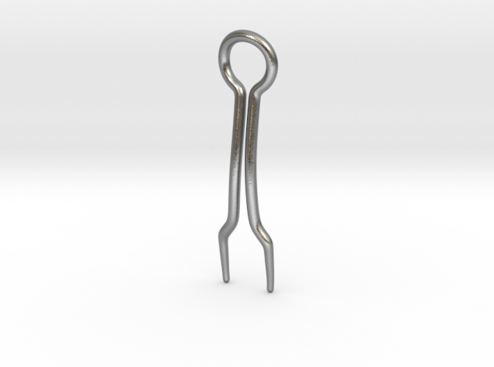 Two Curve Hairpin 3d printed