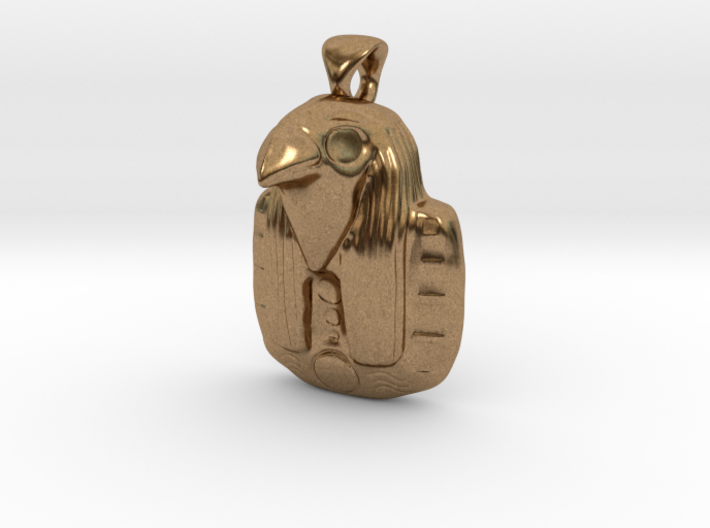 Egyptian God Ra Pendant 3d printed