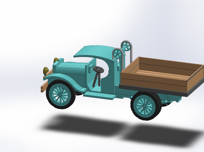 1925 KLEIBER DUMP TRUCK 3d printed