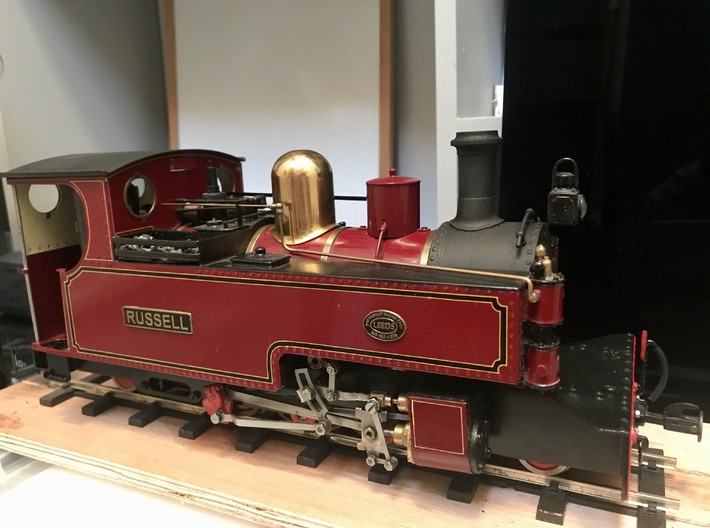 Smokebox Door for Roundhouse Engineering Russell 3d printed 