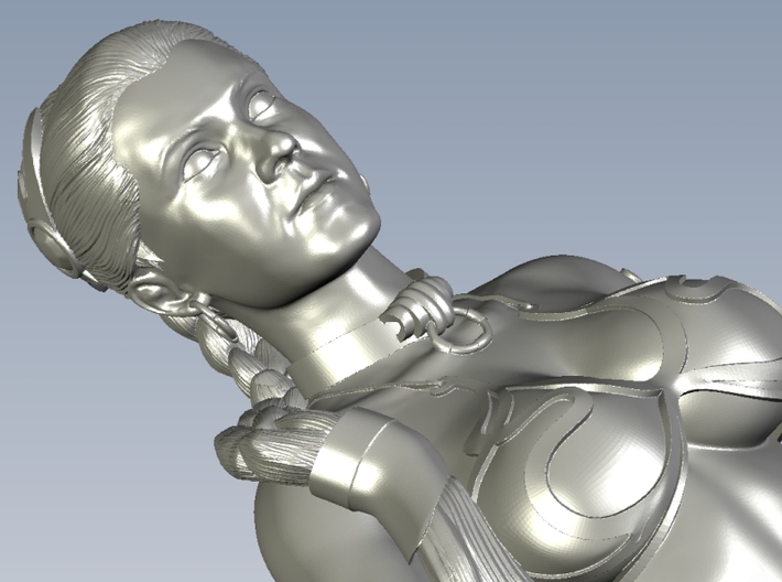 1/9 scale princess Leia Organa bust 3d printed 