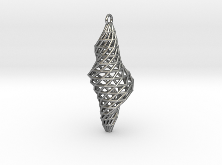 pendant.Wireframe 3d printed