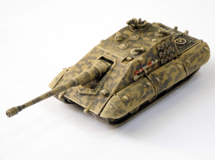 1/144 WWII German JgPz E-100 "Krokodil" 3d printed 
