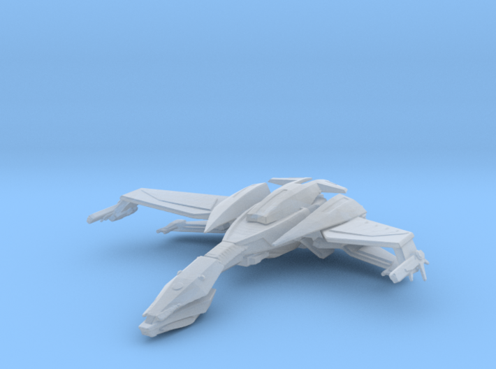 Klingon Ning' tao Class Bird of Prey Flight Mode 3d printed