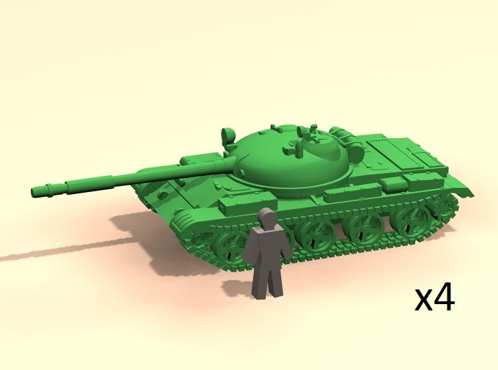 6mm T-62A tanks 3d printed