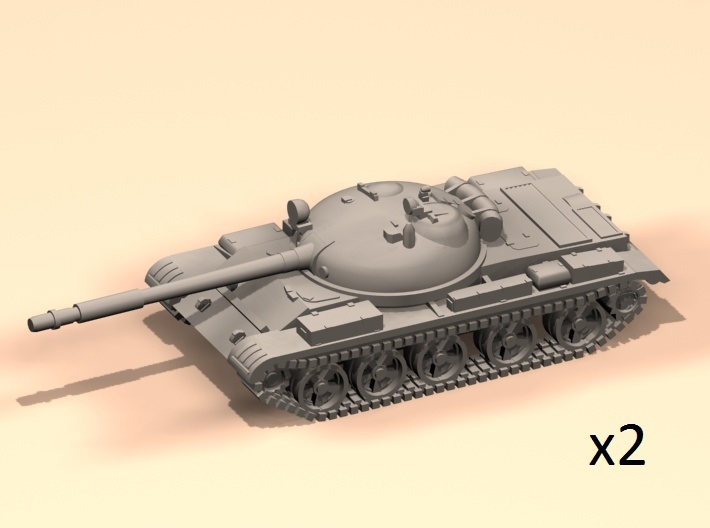 1/160 T-62A tanks 3d printed