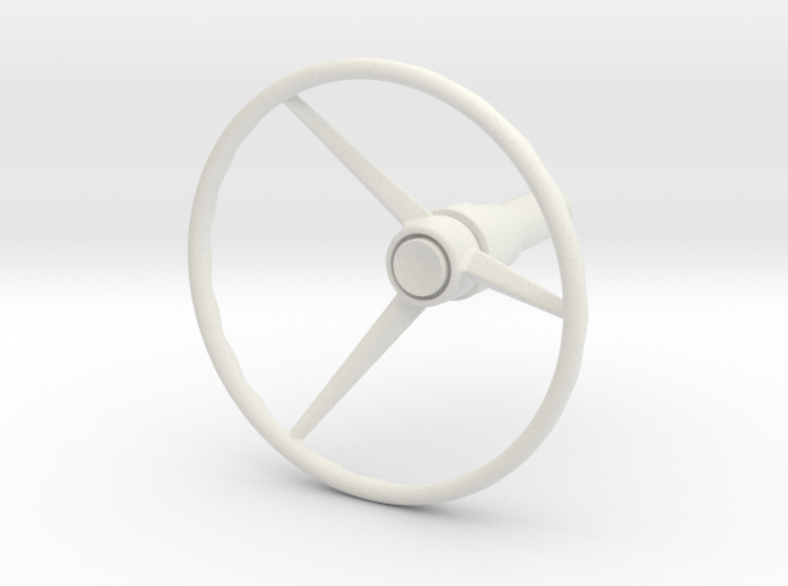 Boat Steering Wheel 3d printed