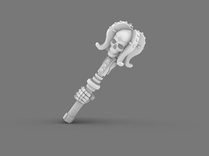 Death Jesters Jester Stick Power Maul 3d printed